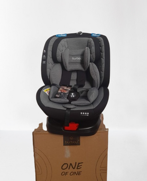Siège Auto Burbay – Isofix 360° (Gris Foncé)
