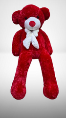Grande peluche ourson rouge tout doux 180 cm