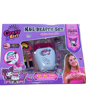 Jouet de maquillage pour enfants, salon de manucure