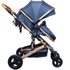 Poussette Belecoo – Bleu