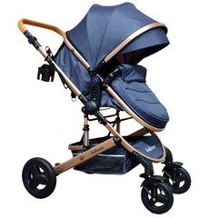 Poussette Belecoo – Bleu