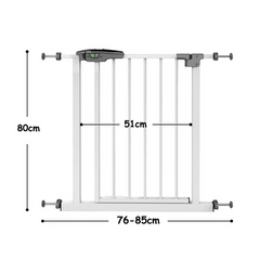 Barrière sécurité pour porte, escalier, couloirs pour bébé et enfants GUIMO .