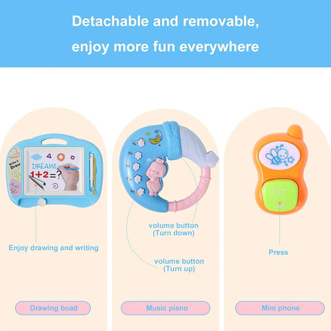 Trotteur musical Multifonctionnel