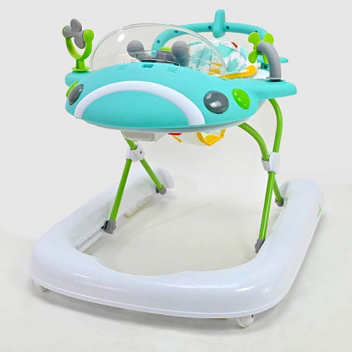 Youpala en forme d'avion, chic et confortable, avec musique pour bébé