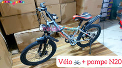 Vélos pour enfants pour garçons et filles, 20 pouces