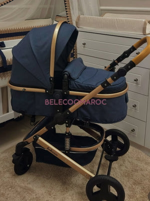 Poussette Belecoo – Bleu