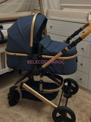 Poussette Belecoo – Bleu