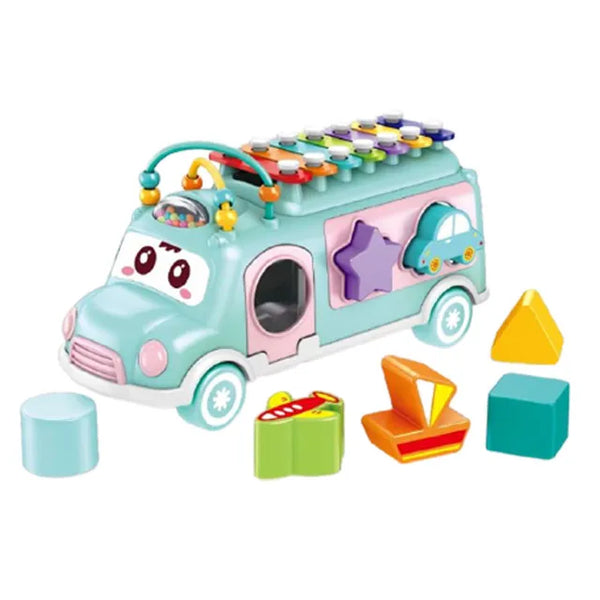 Huanger - Jouet de bus musical Baby Toys pour 24+ mois