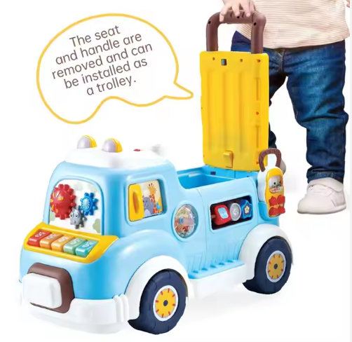 Jouet multifonctionnel pour voiture à conduire avec équipement de sable pour enfants