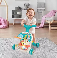 Marchette multifonctionnelle 4 en 1 pour bébé, joli modèle musical avec jouet musical simple