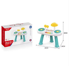 piano musical multifonctionnel pour bébé et batterie, jouets d’instruments avec son