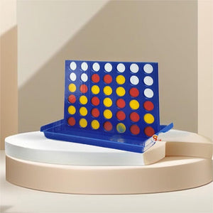 Un jeu de société classique pour enfants, adapté à l'éducation, connecter quatre jeux de cartes en plastique pour l'interaction familiale