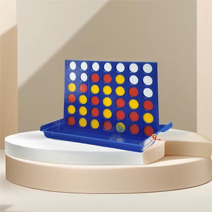Un jeu de société classique pour enfants, adapté à l'éducation, connecter quatre jeux de cartes en plastique pour l'interaction familiale