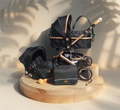 La Nouvelle Poussette Urbaine Belecoo Réversible Originale Avec Sac et Maxi Cosi 3 en 1