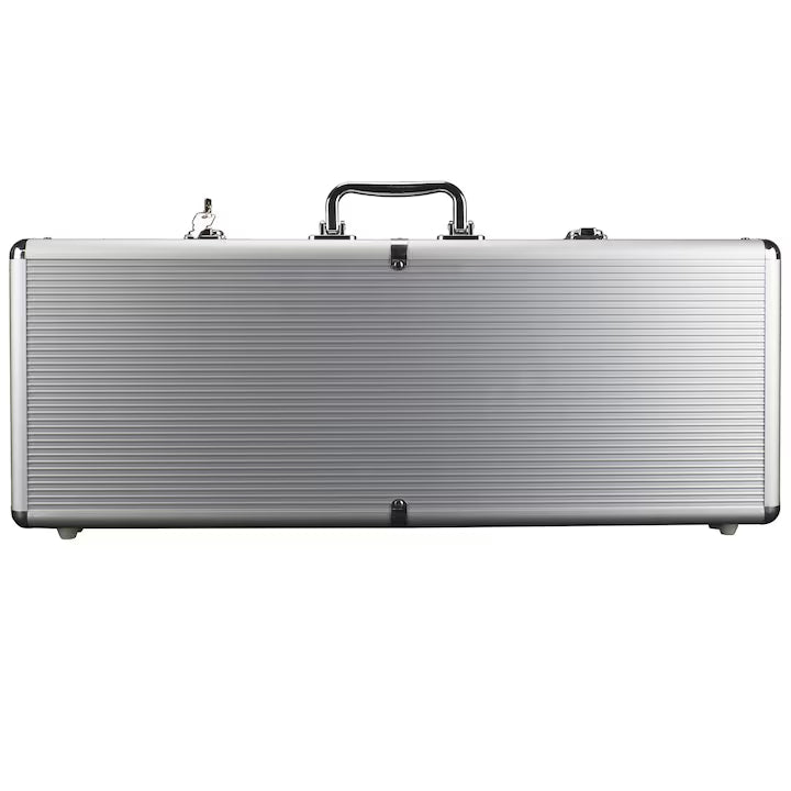 Coffret de poker de luxe avec 500 jetons (11,5 g), étui en aluminium