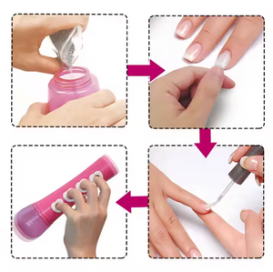 Maquillage Enfant 2-en-1 : Vernis à Ongles Non Toxique pour Petites Fashionistas
