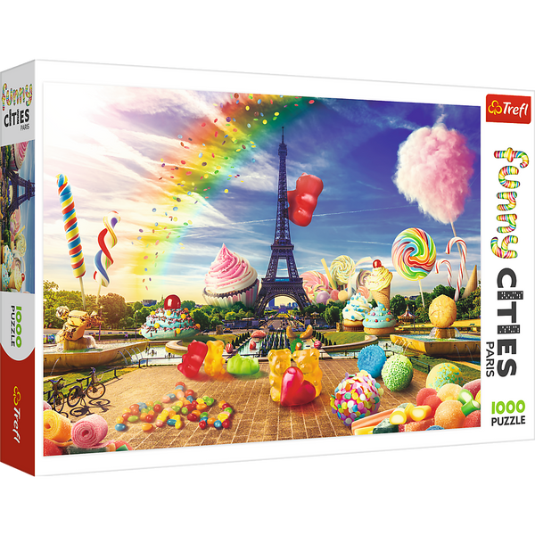 puzzle 1000 pcs FUNNY CITIES