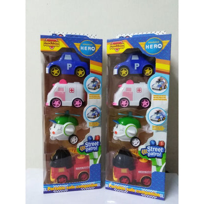 jouets de robot transformant Poli