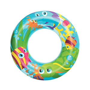 roue gonflable animaux colorés 56cm BESTWAY - 36013