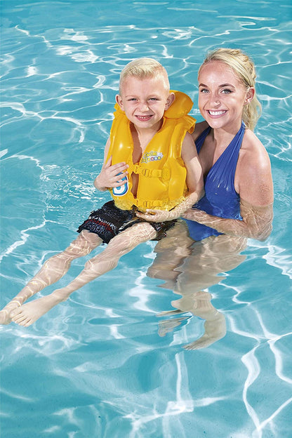 Bestway 32034 Gilet de natation gonflable Swim Safe Step B 51 x 46 cm