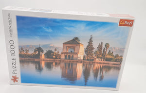 puzzle 1000 pcs puzzle menara marrakech