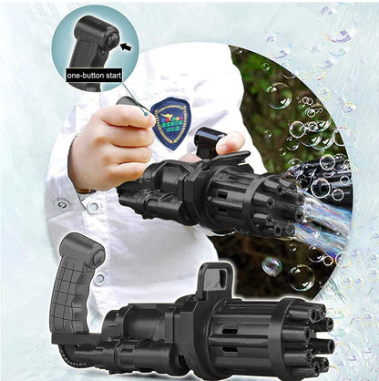 Calibre gatlin gun bubble maker