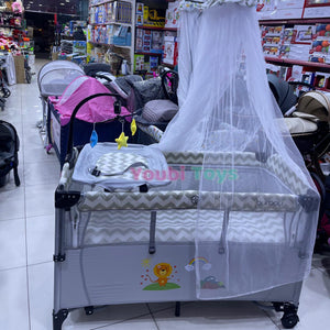 Lit bébé Cododo Parc 3 en 1 – BURBAY