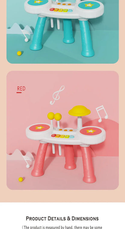 Nouveau produit jouet piano pour enfants battre jazz tambour jouets musicaux dynamiques