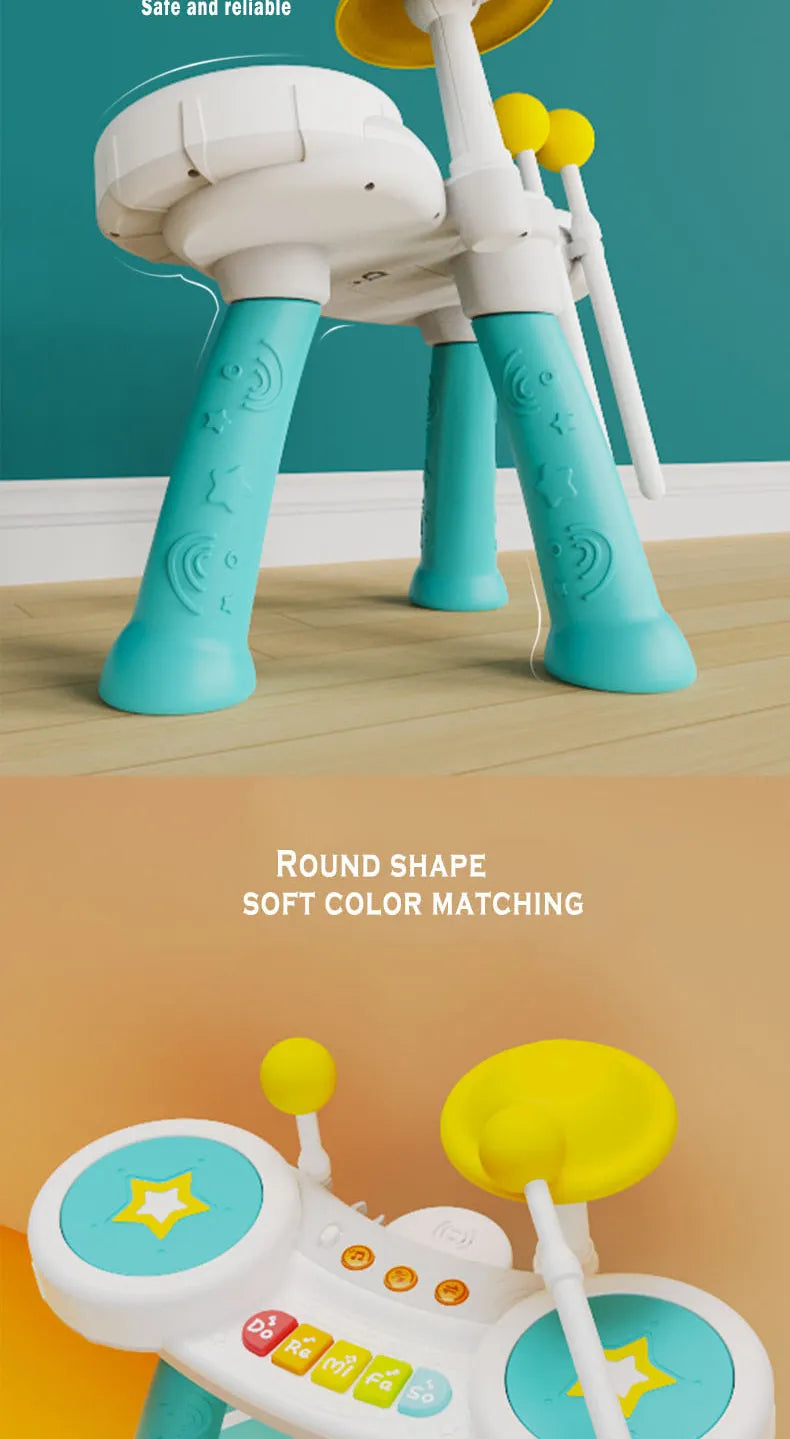Nouveau produit jouet piano pour enfants battre jazz tambour jouets musicaux dynamiques
