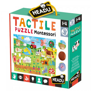 Tactile Puzzle Montessori  headu