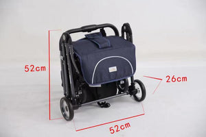 POUSSETTE PLIABLE BLEU