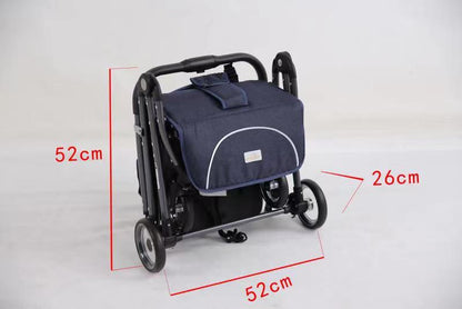 POUSSETTE PLIABLE BLEU