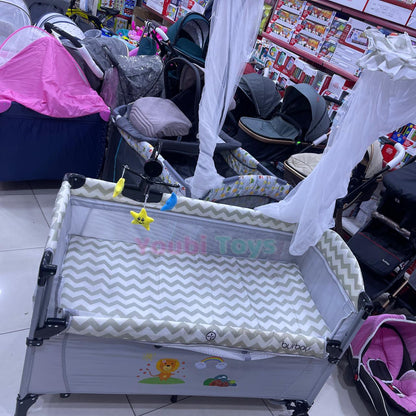 Lit bébé Cododo Parc 3 en 1 – BURBAY