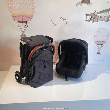 Poussette Duo Valise – Boyi   NOIR