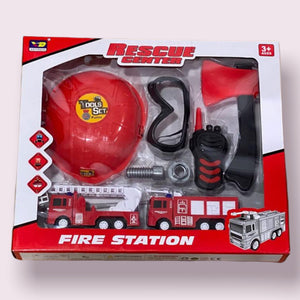 Jouet de caserne de pompiers Rescue Center pour enfants