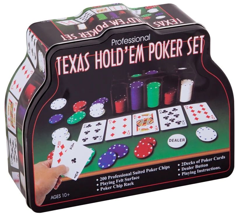 Professional texas hold’em poker set