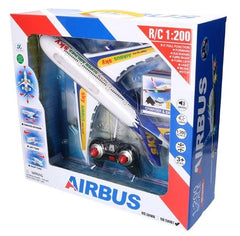 avion jouet airbus avec lumières clignotantes