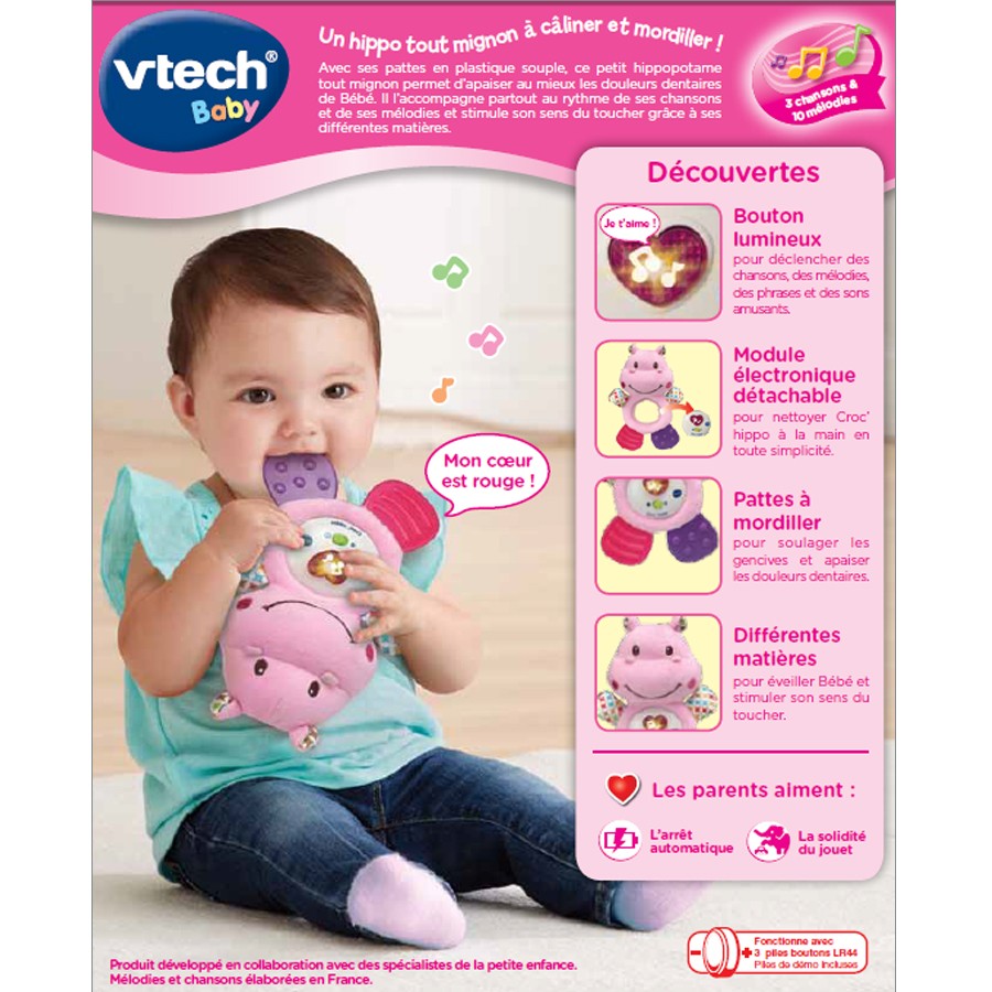 CROC'HIPPO ROSE - Vtech