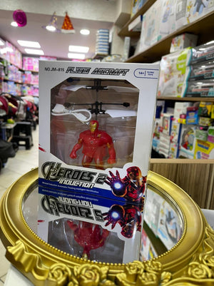 Jouet volant à Induction iron man, hélicoptère