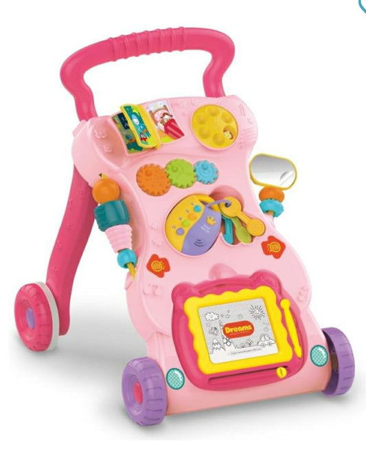 Trotteur 6 mois- Music walker-  HUANGER -ROSE